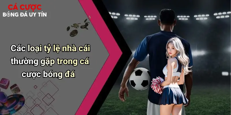 Các loại tỷ lệ nhà cái thường gặp trong cá cược bóng đá
