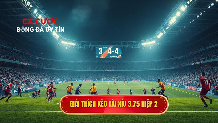 Hiểu rõ về kèo tài xỉu 3.75 hiệp 2 là gì?