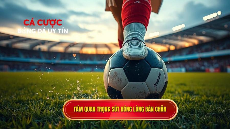 Tại sao kỹ thuật sút bóng bằng lòng bàn chân phải lại quan trọng?