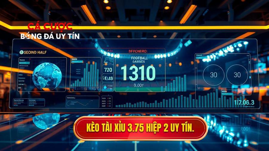 Kèo tài xỉu 3.75 hiệp 2