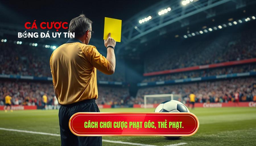1. Cách chơi cược phạt góc, thẻ phạt.