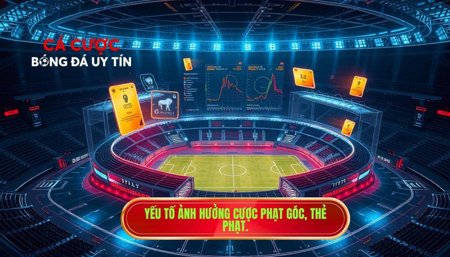 2. Yếu tố ảnh hưởng cược phạt góc, thẻ phạt.