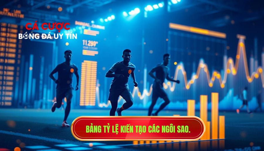 3. Bảng tỷ lệ kiến tạo các ngôi sao.